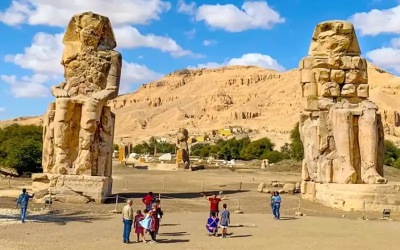 Colosses de Memnon à Louxor